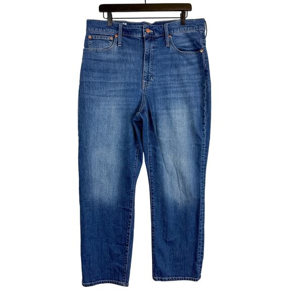 J.Crew Womens Slim Boyfriend High Rise Jeans Greasley Wash BK559 - 33 - Picture 1 of 10
